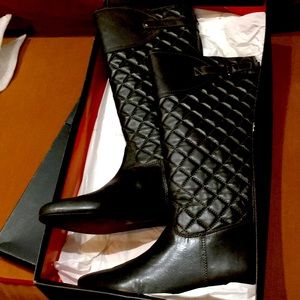 BCBG quilt like boots 8.5M